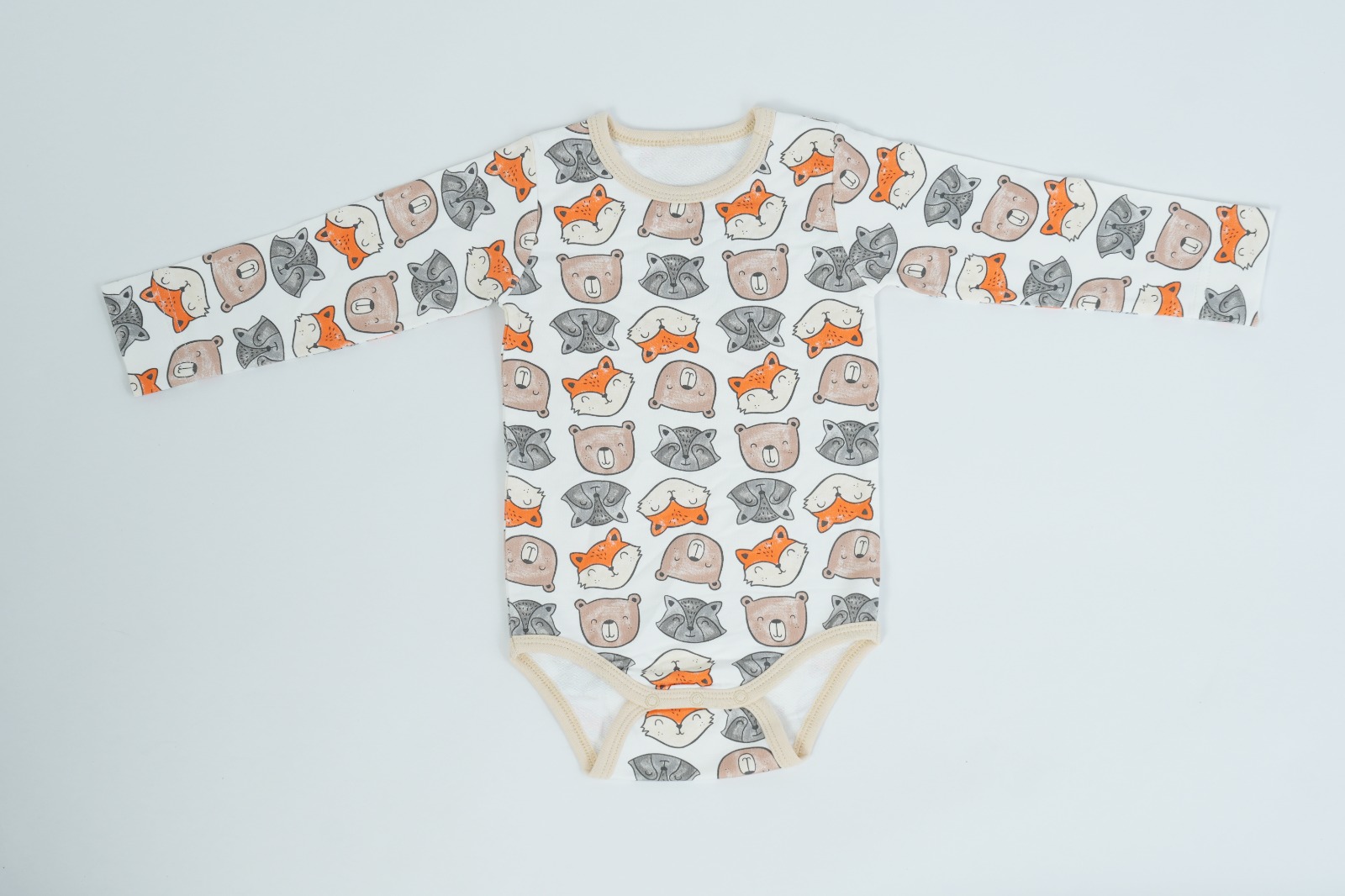 Fortunecat Long Sleeve Baby Body Suit Wholesale Sydney